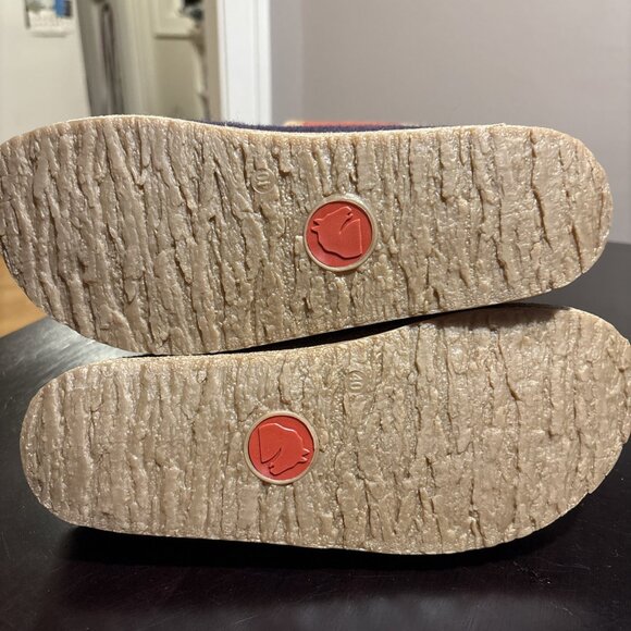 Haflinger GZ Spirit Slipper Clog In Eggplant Wool Women’s Size 9 / EU 40. New - Picture 9 of 9